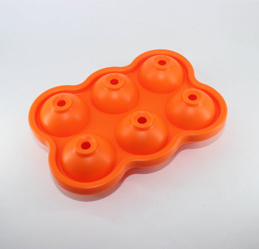 Molde de Hielo Grande de Silicona - 6 Esferas Gigantes para Whisky, Cócteles y Vino - Image 10