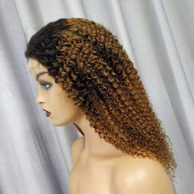 Pelucas de Cabello Humano Rizado Afro - Image 4
