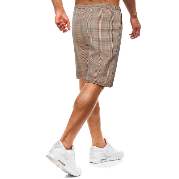 Pantalones Casuales a Cuadros