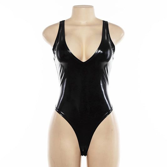 Traje de Baño Triangular Ajustado Escote Bajo - Image 2