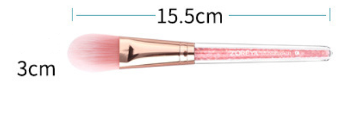 Brocha de Maquillaje Efecto Arenas Movedizas Rosa - Image 14