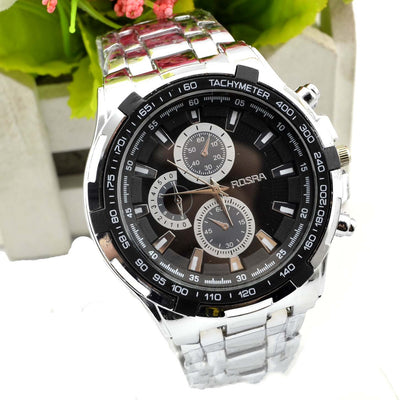 Reloj de Hombre Acero Inoxidable con Calendario y Esfera Luminosa - Image 6