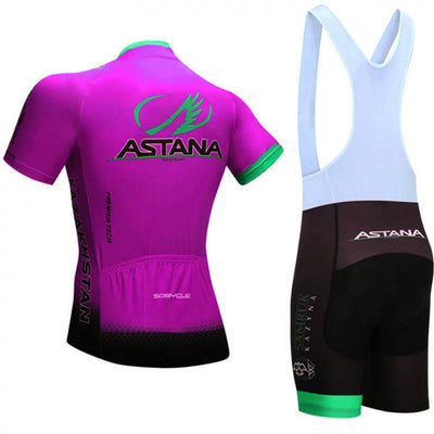Camiseta de Ciclismo ASTANA Edición Team - Manga Corta para Hombre y Mujer - Image 9
