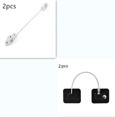 Cerradura de Seguridad para Ventanas con Cadena - Protector Multifuncional para Bebés y Hogar - Image 26
