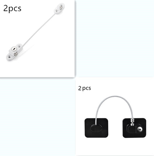 Cerradura de Seguridad para Ventanas con Cadena - Protector Multifuncional para Bebés y Hogar - Image 26
