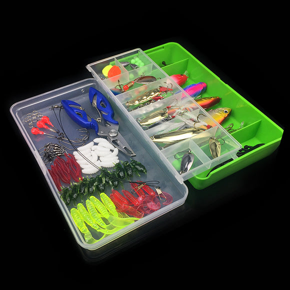 Kit Completo de Señuelos de Pesca Multifuncional - Importación Directa
