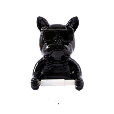 Dispensador de Papel Higiénico con Estatua Decorativa de Animal - Image 10