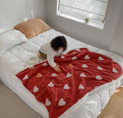 Manta Reversible de Velludo Cordero para Niños - Cobertor Suave Doble Cara - Image 29