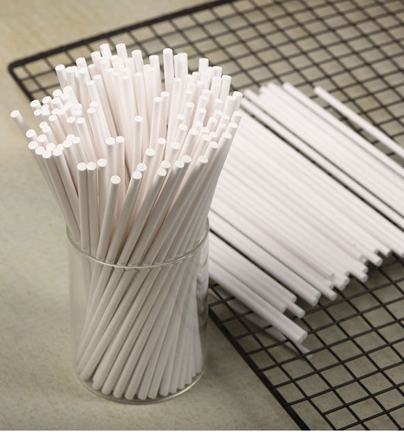 Paletas de Papel con Palo - Palos para Chupetines