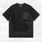 Playera Holgada para Hombre con Diseño Patchwork Moderno