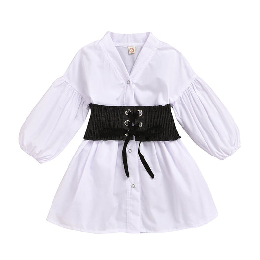 Cardigan Escolar de Algodón Tejido para Niñas - Cuello en V - Image 3