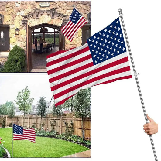 Asta Bandera de Acero Inoxidable Extensible 1.8 Metros para Exterior - Image 23