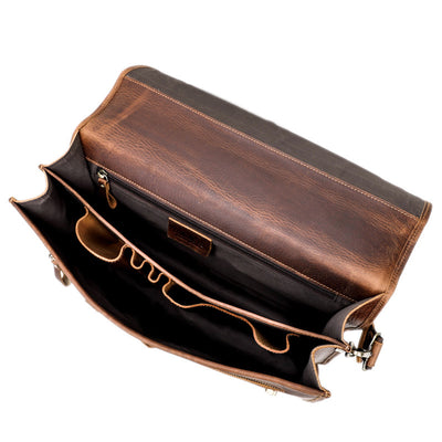 Maletín de Cuero Premium para Ejecutivos - Estilo y Profesionalismo - Image 9