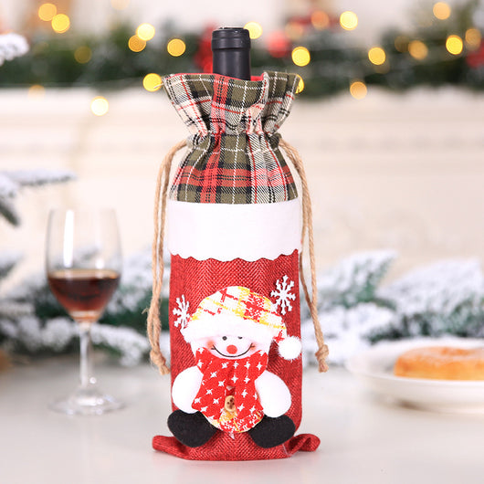 Calcetines Navideños para Botellas de Vino - Image 14