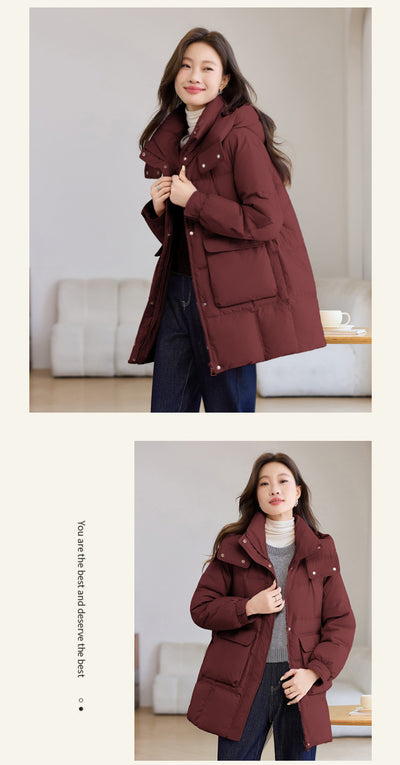 Chaqueta Acolchada Casual Holgada - Protección Térmica Elegante - Image 12