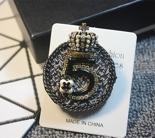 Broche de Perlas Multicolor con Aroma Delicado