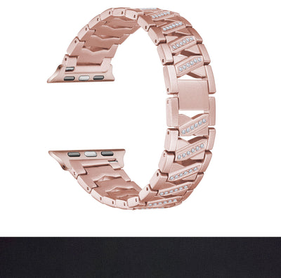 Correa Metálica de Diamantes para Apple Watch - Elegancia y Estilo - Image 9