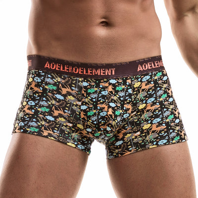 Bóxer Estampado para Hombre, Transpirable y Cómodo con Cintura Media - Image 5