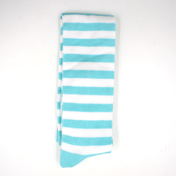 Calcetines Largos a Rayas sobre la Rodilla - Medias de Moda