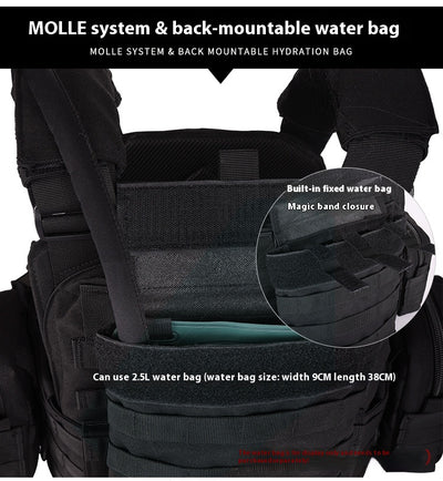 Chaleco Táctico Anfibio con Camuflaje para Operaciones al Aire Libre - Image 17