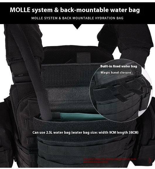 Chaleco Táctico Anfibio con Camuflaje para Operaciones al Aire Libre - Image 17