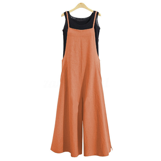 Jumpsuit Holgado de Piernas Anchas para Mujer - Comodidad y Estilo Casual - Image 3