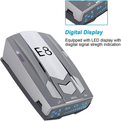 Detector de Velocidad Electrónico E8 para Automóviles - Image 2