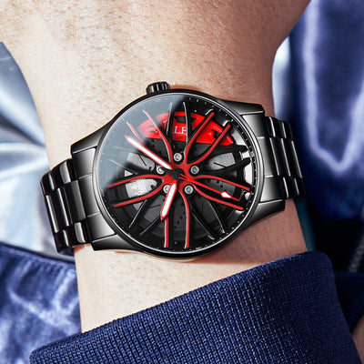 Reloj de Pulsera Hombre con Bisel Giratorio Resistente al Agua - Image 6