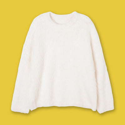 Suéter de Cuello Redondo en Lana de Alpaca Premium - Image 9