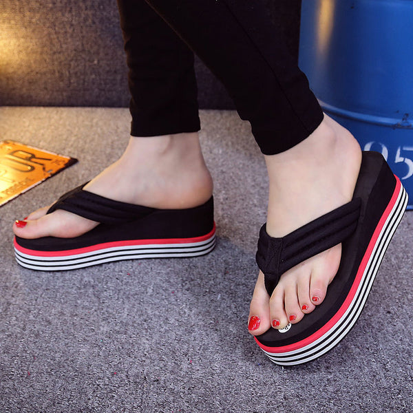 Sandalias de Plataforma Antideslizantes para Playa y Exterior
