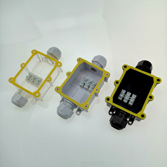 Caja Distribuidora Impermeable IP68 para Luces de Fuente - 1 Entrada 5 Salidas