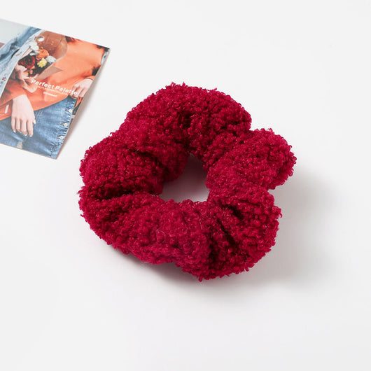 Coletero de Lana Peluda para Otoño e Invierno - Accesorio Coreano Elegante - Image 9