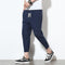 Pantalones de Lino para Hombre Estilo Coreano - Ajuste Relajado y Fresco