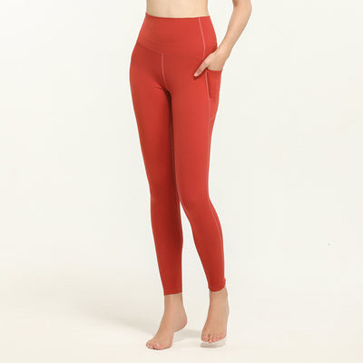 Pantalones Yoga Cintura Alta con Bolsillos Laterales y Levantador de Glúteos - Image 5