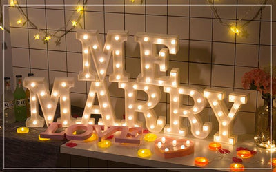 Letras LED Luminosas para Decoración del Hogar - Image 19