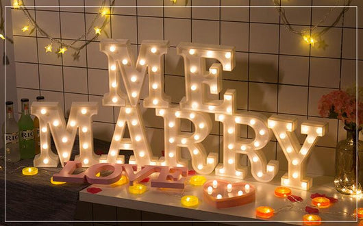 Letras LED Luminosas para Decoración del Hogar - Image 19