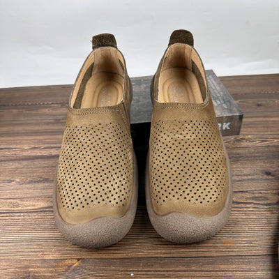 Zapatos Casuales de Cuero Perforado para Hombre - Transpirables y Cómodos - Image 8