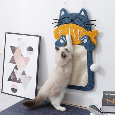 Rascador de Sisal para Gatos con Pelota Colgante y Cama Integrada - Image 14