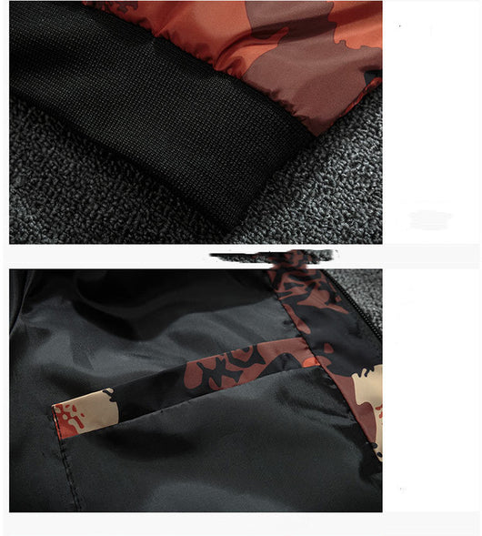 Chamarra Hoodie Camuflaje Casual para Hombre - Image 3