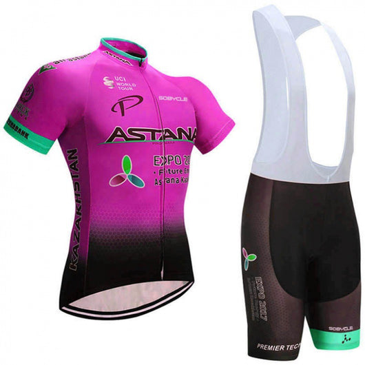 Camiseta de Ciclismo ASTANA Edición Team - Manga Corta para Hombre y Mujer - Image 15