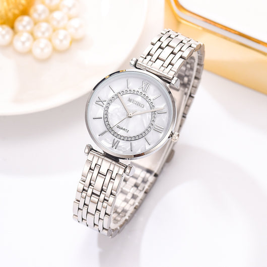 Reloj de Cuarzo con Cristal de Oro - Image 3