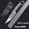 Cuchillo Táctico de Supervivencia Exterior con Hoja Recta