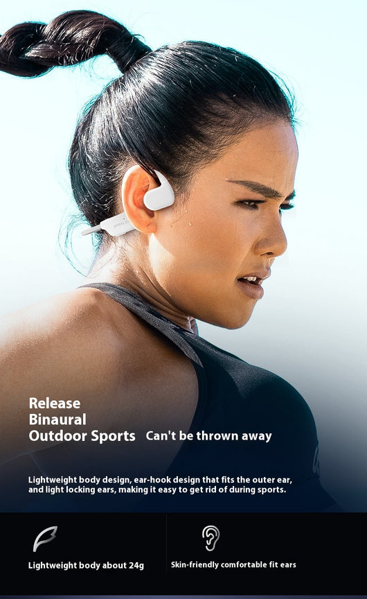 Auriculares de Conducción Ósea Bluetooth Abiertos para Deportes - Image 8