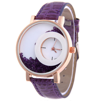 Reloj de Cuarzo Elegante con Cristales Brillantes - Moda Europea - Image 9
