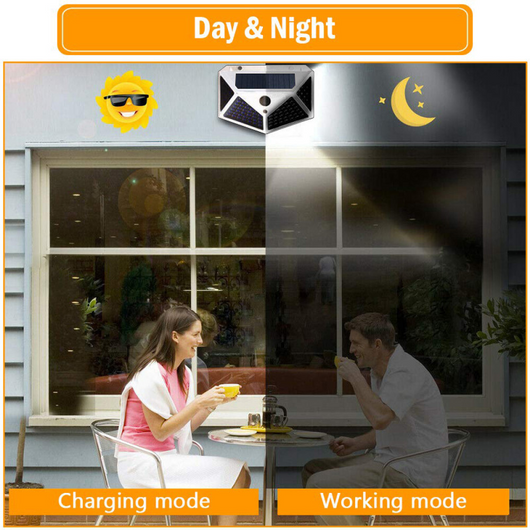 Lámpara Solar de Pared con Sensor de Movimiento 360° - Image 6