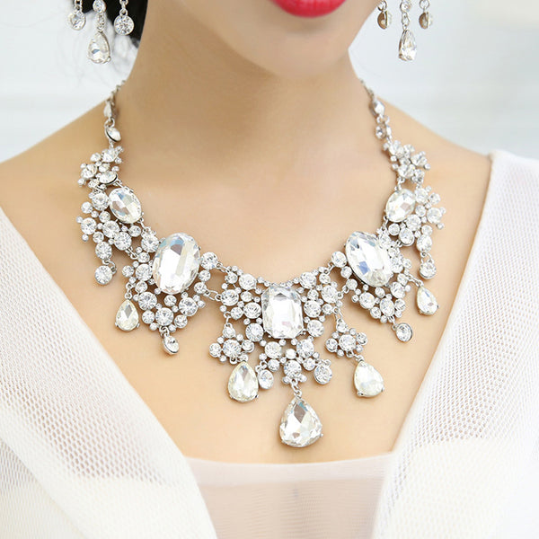 Cadena de Cristales para Novia con Rhinestones Europeos y Americanos
