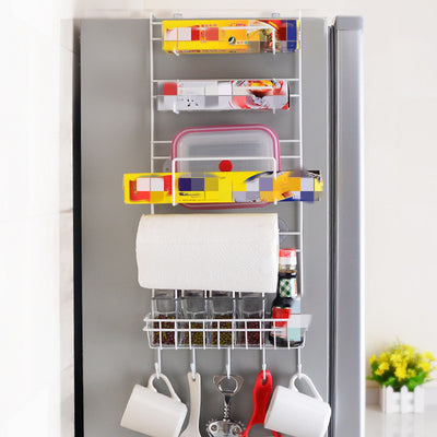 Organizador de refrigerador multifunción con papel preservante - Image 8