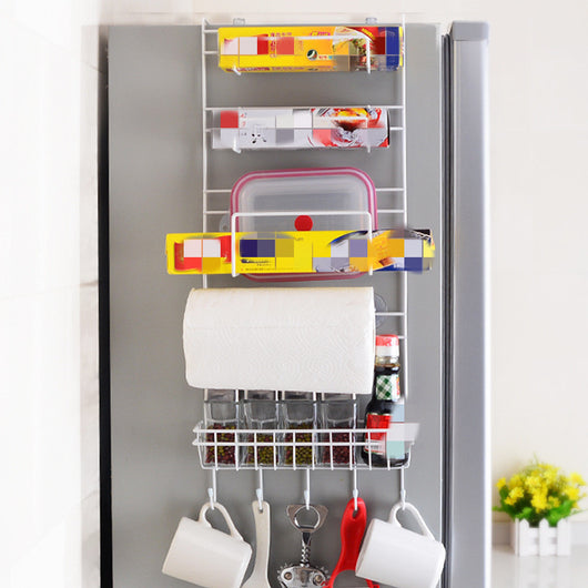 Organizador de refrigerador multifunción con papel preservante - Image 8