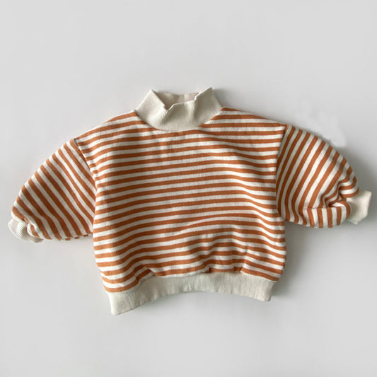 Suéter Cuello Alto Polar Holgado para Bebé