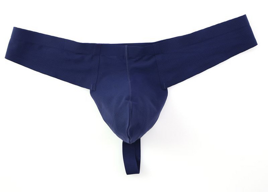Calzoncillo Tipo Tanga para Hombre Bajo Sexy Sin Costuras con Rayas - Image 26